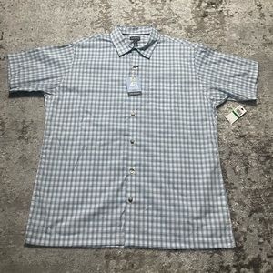 Men's Van Heusen Air Classic-Fit Button-Down Shirt - Plaid